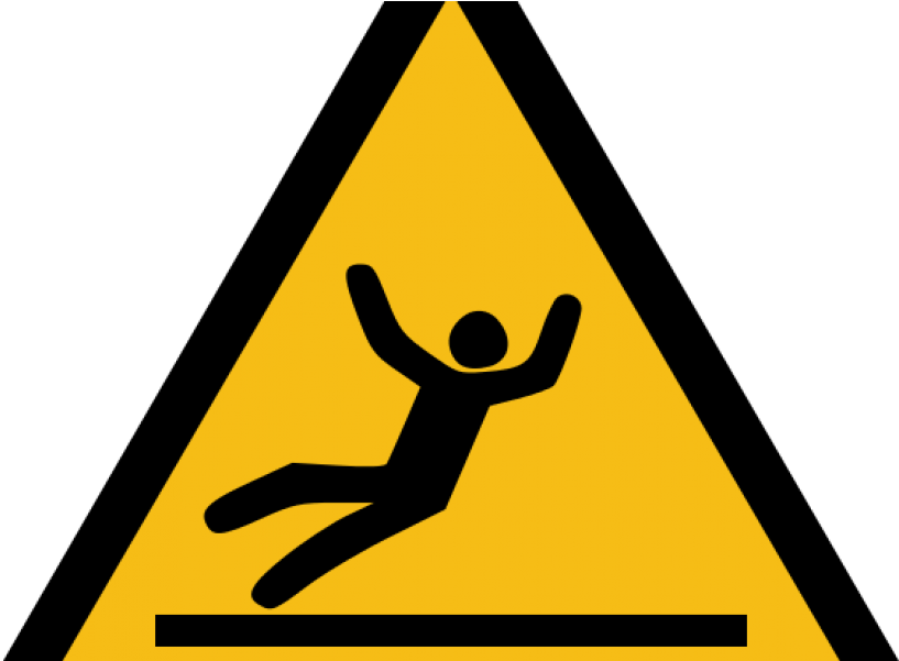 How To Avoid The Dangers Of Falling - Slippery Floor Signs (872x600)