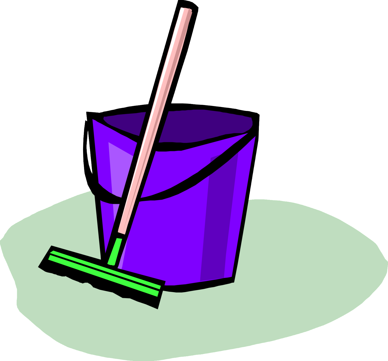 In - Cleaning Supplies Clip Art (1560x1451)