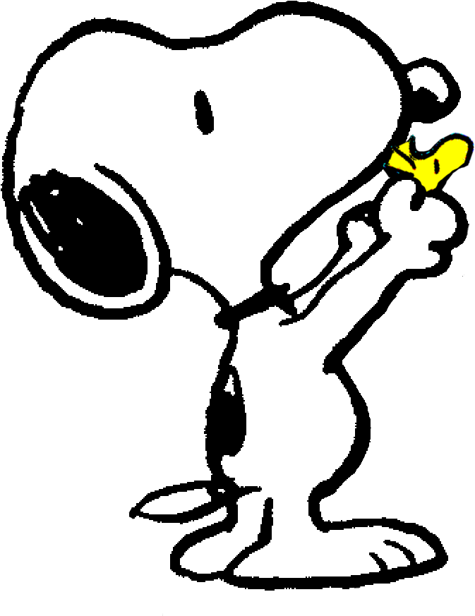 Snoopy And Woodstock By Bradsnoopy97 - Dark And Stormy Night Snoopy (774x980)