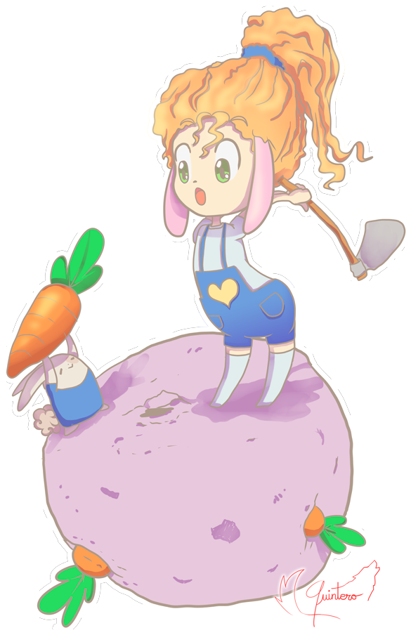 Time To Harvest By Qu1nt3r0 - Cartoon (707x1000)