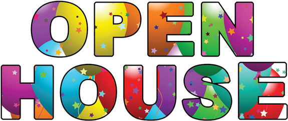 Fall Parent Open House - Open House Clip Art Free (600x260)