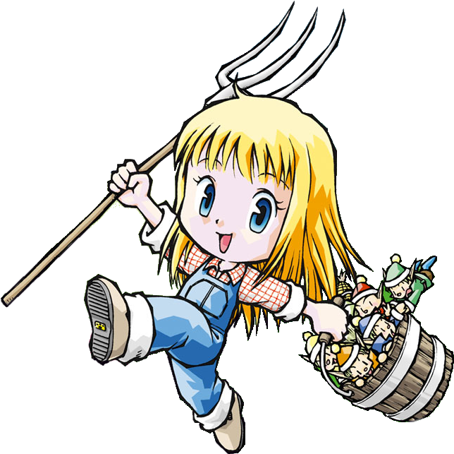 Claire - Harvest Moon Friends Of Mineral (654x709)