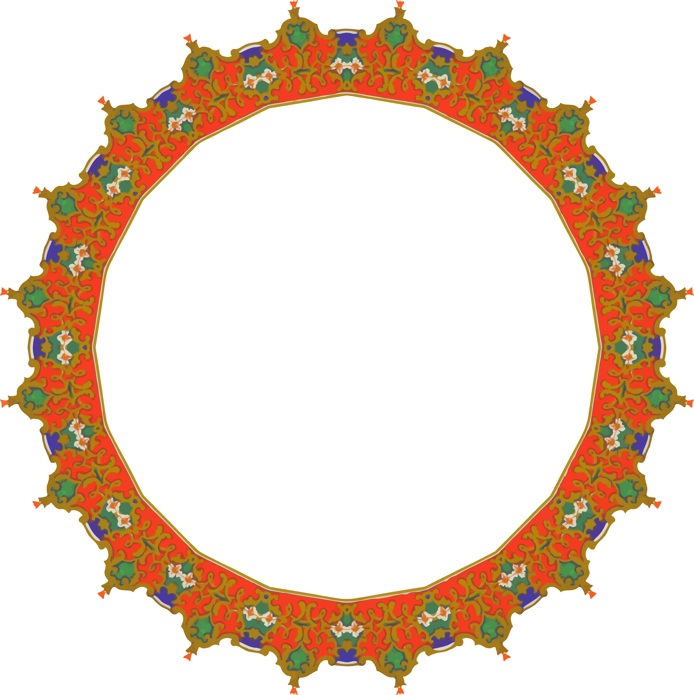 This Free Icons Png Design Of Circular Ornate Frame - This Free Icons Png Design Of Circular Ornate Frame (2398x2400)