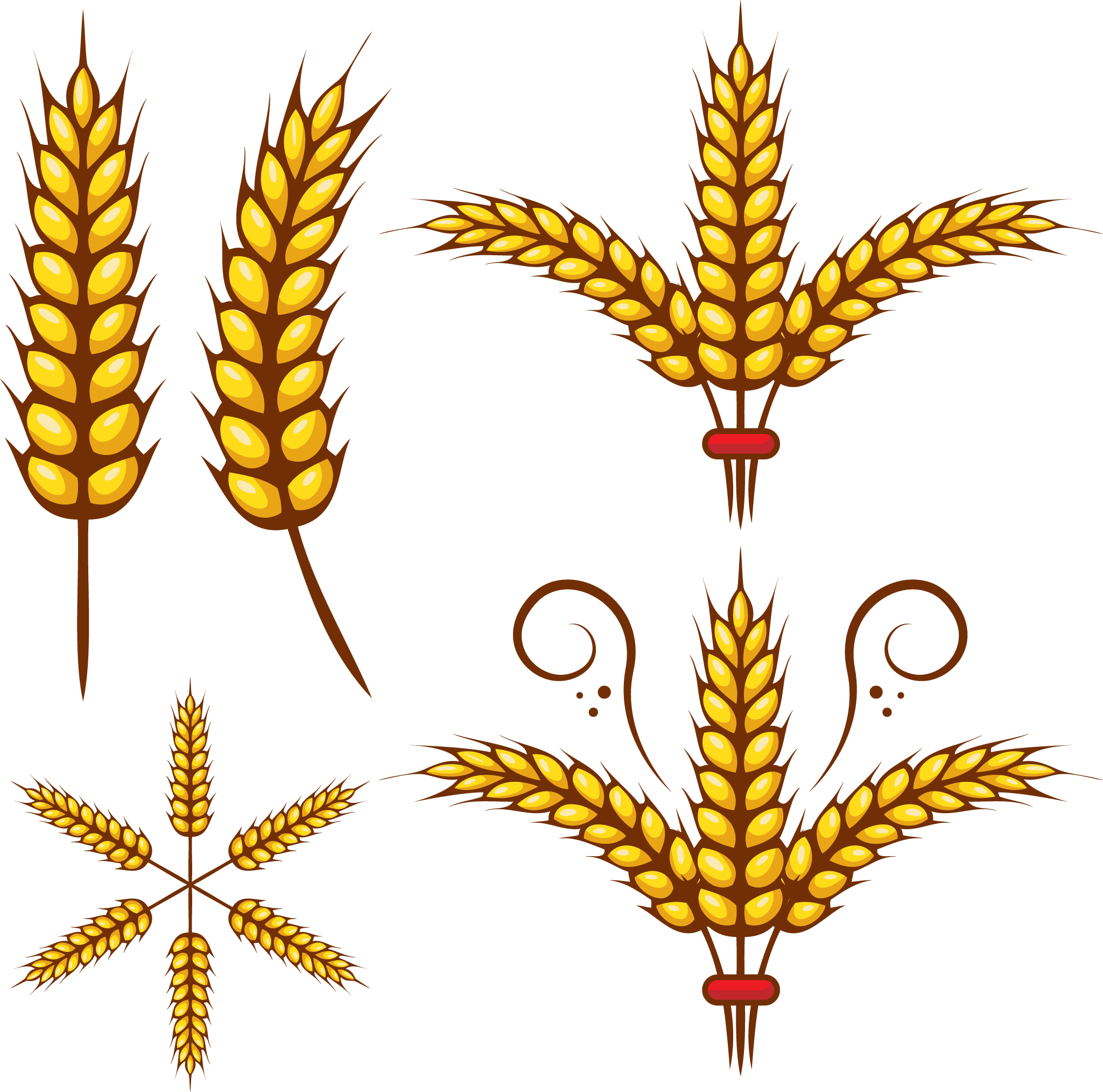 Adobe Illustrator Wheat Clip Art - Clip Art (2049x2028)
