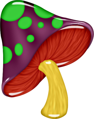 Magic Mushroom Clipart (331x418)