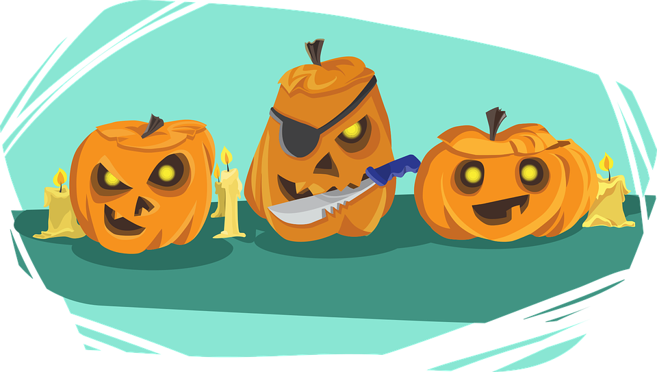 Pumpkin Halloween Knife Holiday Celebratio - Pumpkin Riddles (960x543)