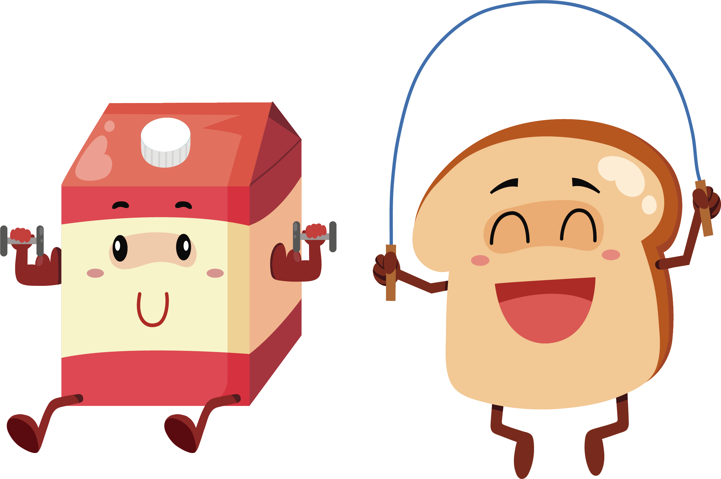 Breakfast Download Clip Art - Rebanada De Pan Integral Dibujo (2410x1604)