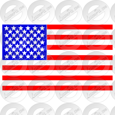 American Flag Stencil - American Flag Back Patch (380x380)