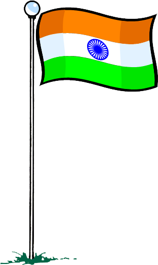 Indian Flag Hindu Koryo Online Shop Png Images - India (324x529)