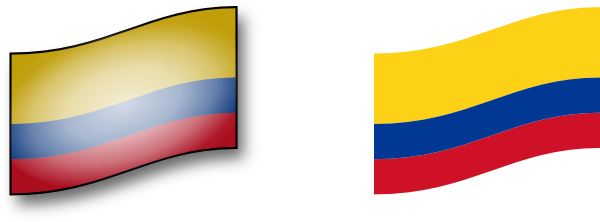 Columbia Flag Clip Art At Clker - Columbia Flag Clip Art (600x222)