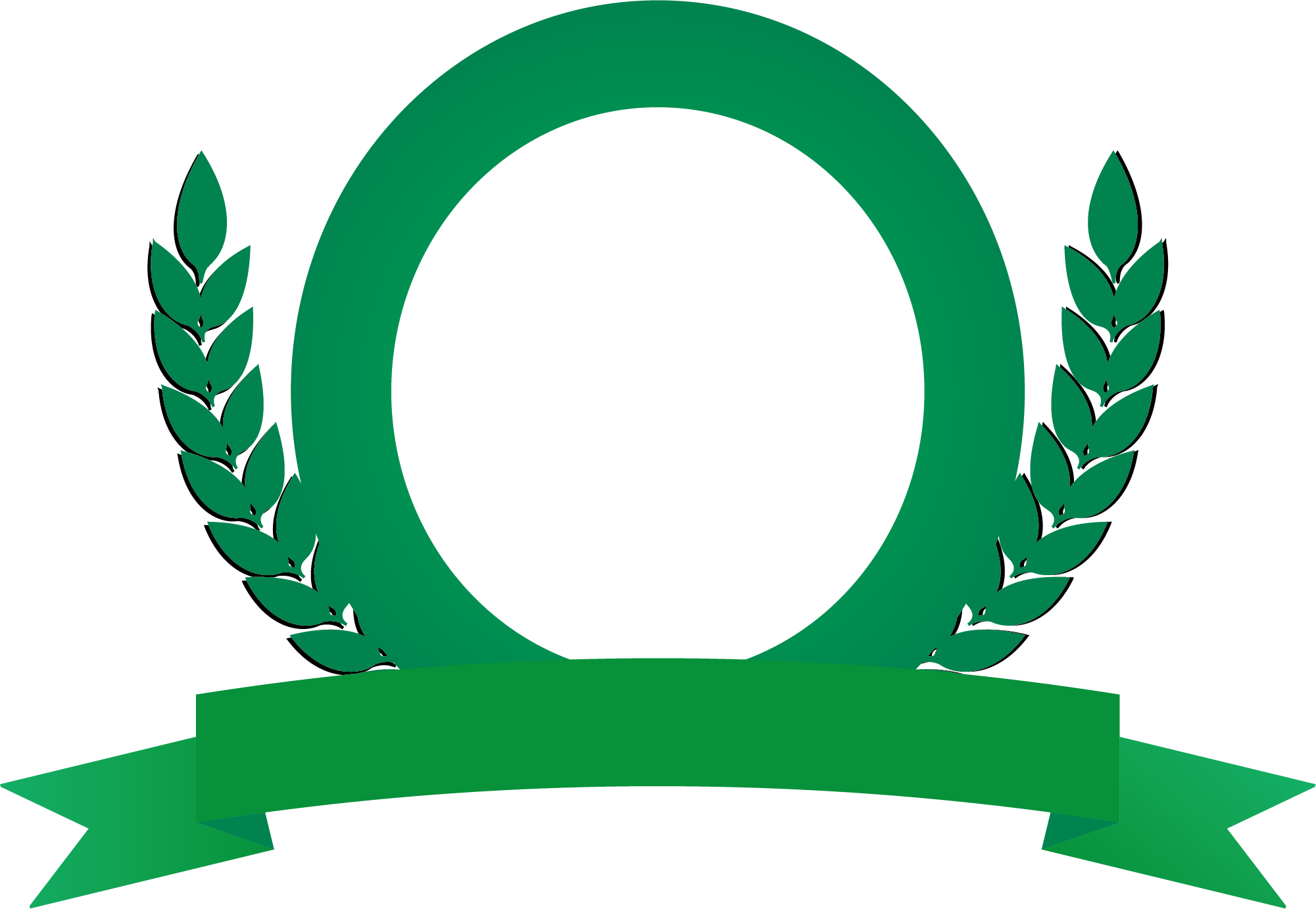 Logo Wheat Illustration - Paddy Logo Vector Green (2001x1383)