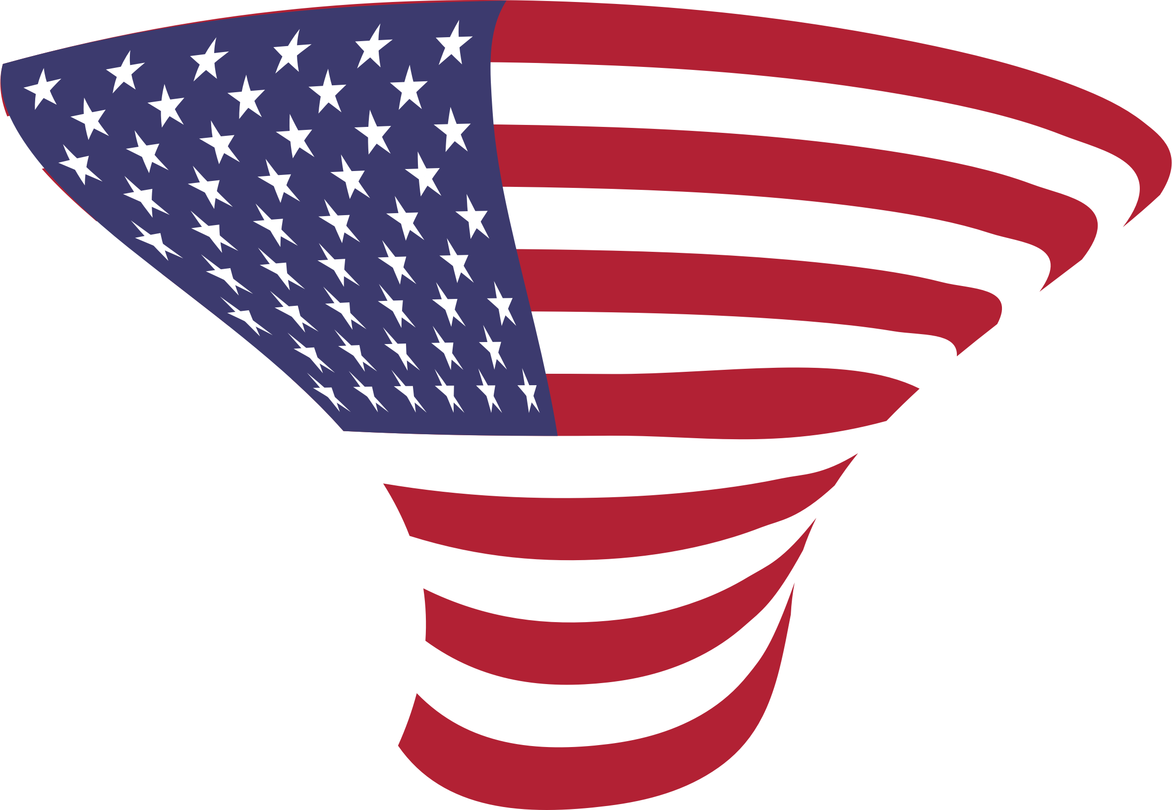 Free American Flag And Eagle Clip Art, American Flag - Flag Of The United States (2364x1634)