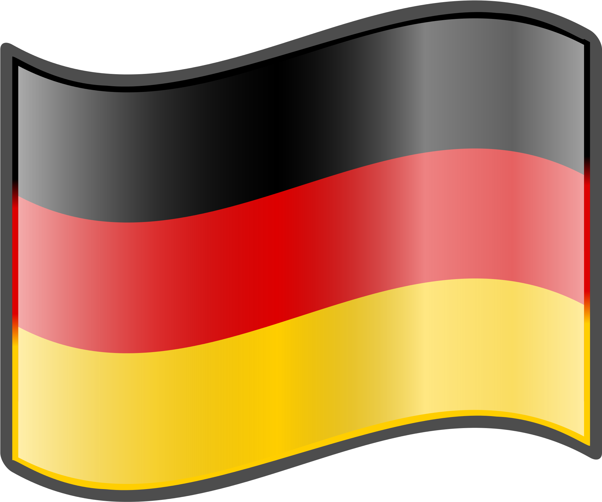Nuvola German Flag - Nuvola Flag (2000x2000)