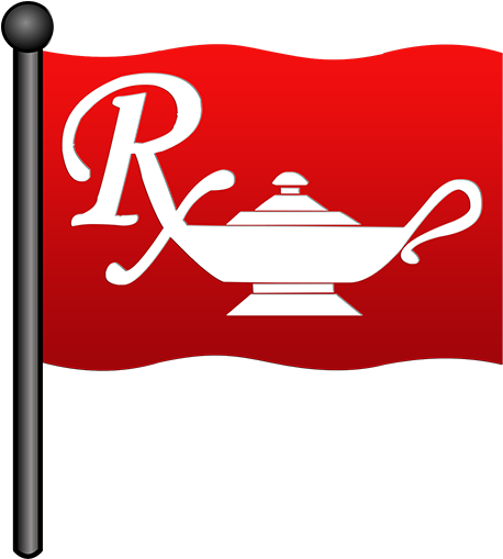 Pharmacy Rx Flag Clip Art Image - Pharmacy Rx Flag Clip Art Image (512x512)