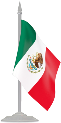 Mexico Flag Free Download Png Mexico Flag Free Png - Costa Rica Flag Pole (640x480)