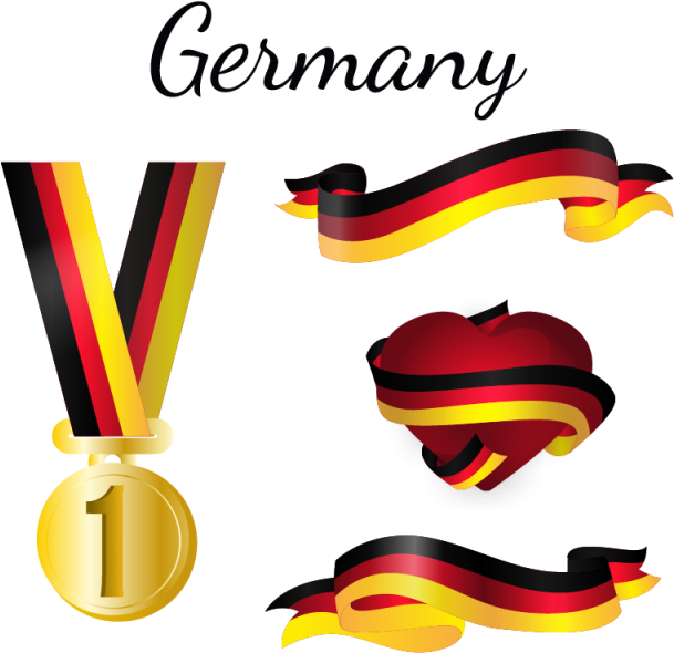 Germany Flag, Germany, Flag, Country Png And Vector - Garden In My Heart [book] (640x640)