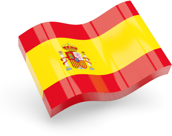Spain - Cambodia Flag Png (640x480)