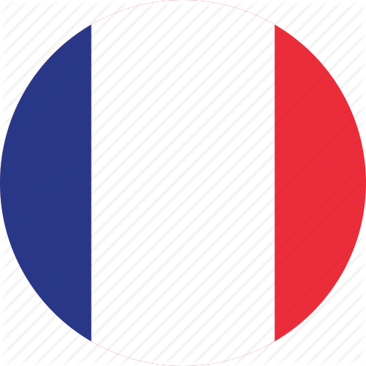 Circle, Circular, Country, Flag, Flags, France, French - E3 Spark Plugs (512x512)