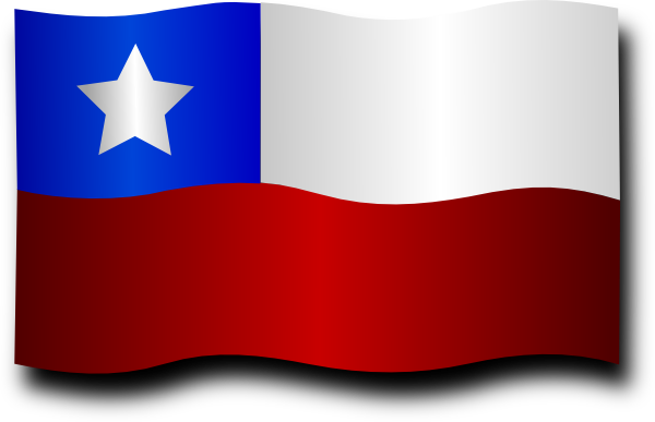 Chilean Flag Svg Clip Arts 600 X 387 Px - Bandera De Chile En Gif (958x617)