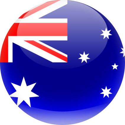 Australia - Australian And British Flag (423x423)
