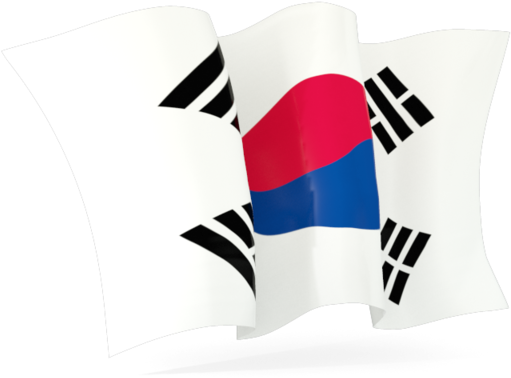 Waving Flag - South Korea Moving Flag (640x480)