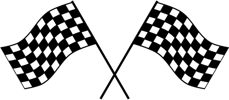 Checkered Flag Free Vector Checker Flag Race Checkered - Car Racing Party Theme (800x400)