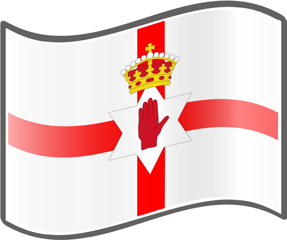 Flag Nuvola Northern Irish Flag Ireland 999px 72 - Flag Northern Ireland Png (999x999)