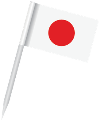 Popular Flags - Japan - Clipart - Clip Art (362x399)