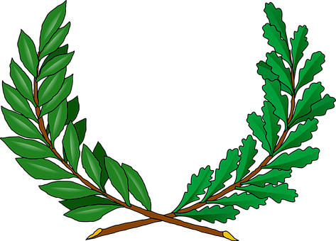 Vines, Green, Branches, Peace, Greek - Vine Coat Of Arms (473x340)