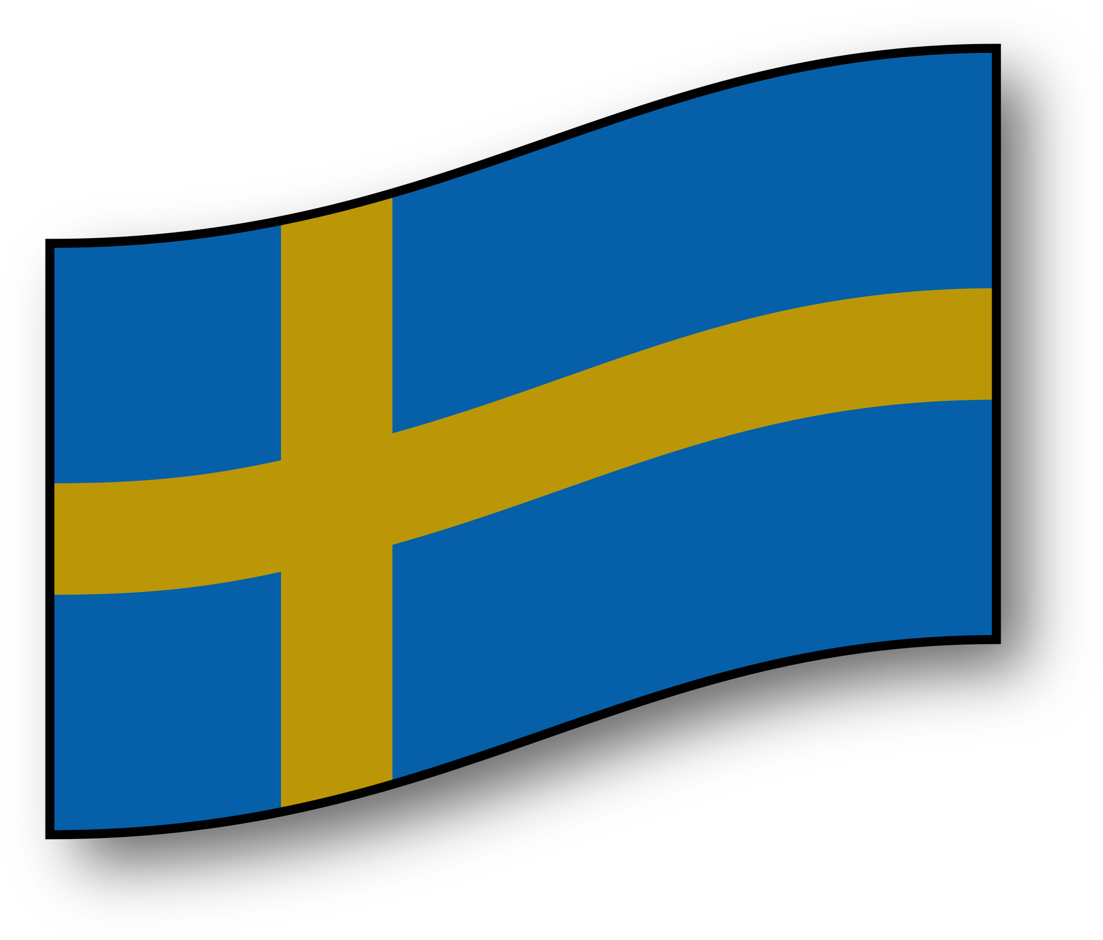 Sweden Clipart Sweden Flag - Sweden (2400x2076)