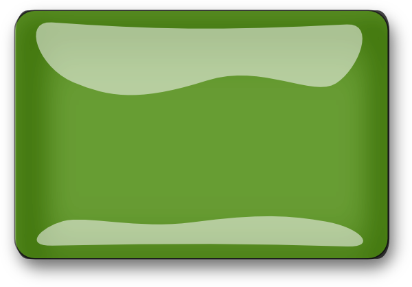Green Rectangle Blank Button Svg Clip Arts 600 X 418 - Icon (600x418)