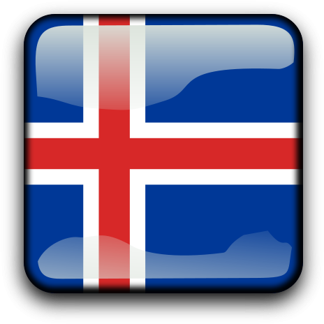Iceland Flag Country 600 Pixels Clipart - Flag (600x600)
