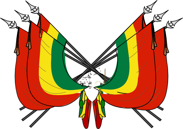 Clip Art - Brasão Da Bandeira Da Bolivia (600x423)