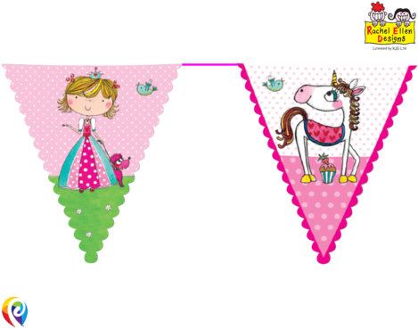 Rachel Ellen Designed Partyware Princess Theme -3m - Rachel Ellen Princess 8 Party Bags (480x384)