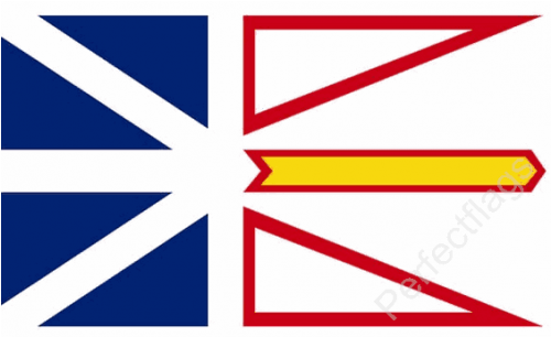 Newfoundland Labrador Flag - Newfoundland Flag (500x500)