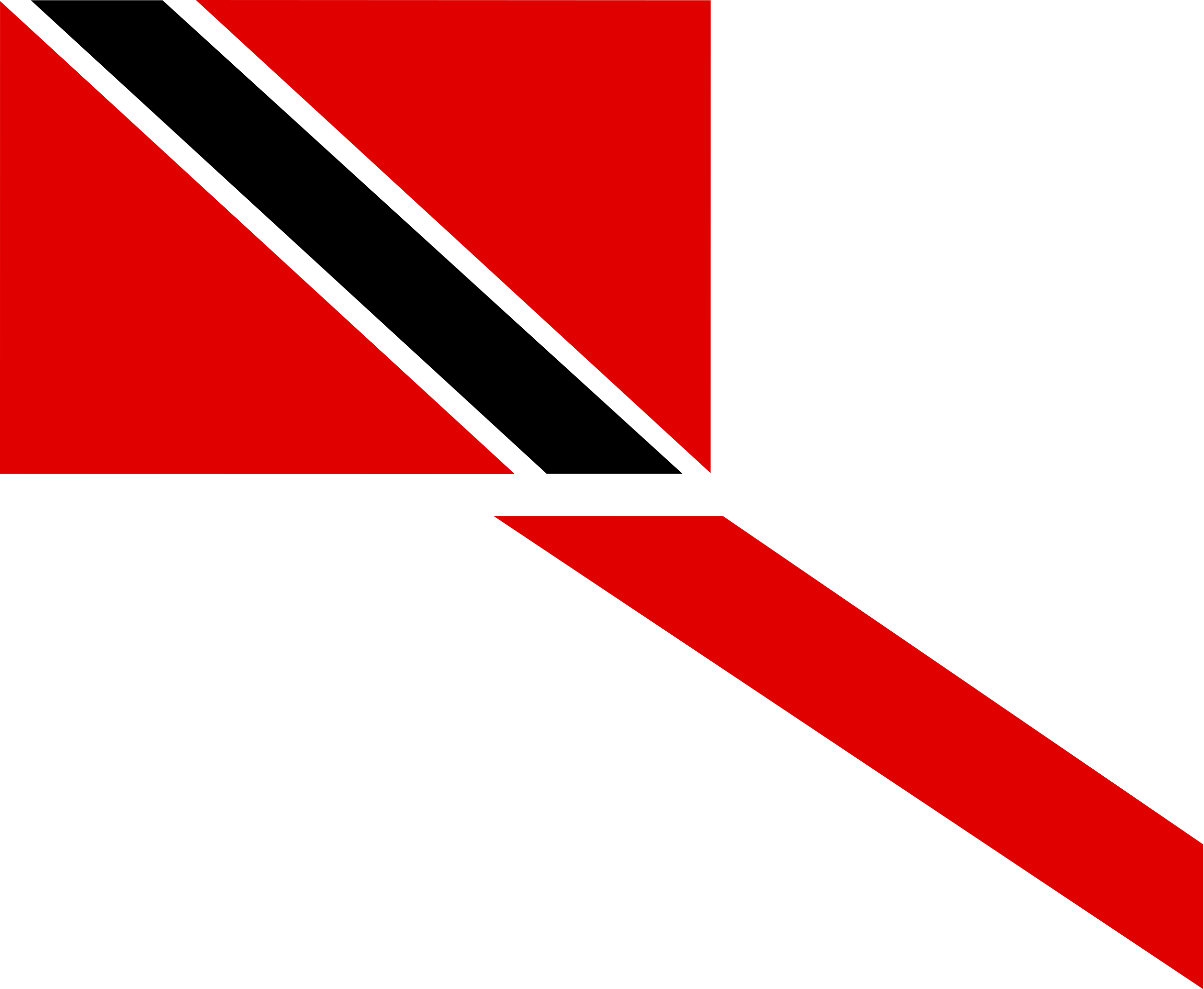 Trinidad And Tobago - Small Trinidad And Tobago Flag (800x657)