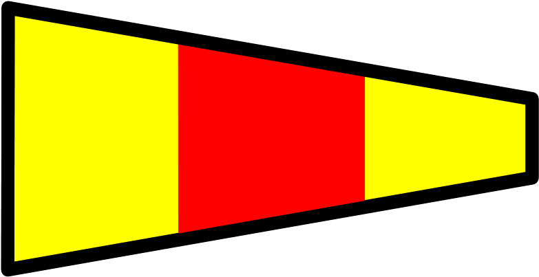 Free China Hong Kong Free Signalflag 0 Free Flag - International Maritime Signal Flags (1432x750)