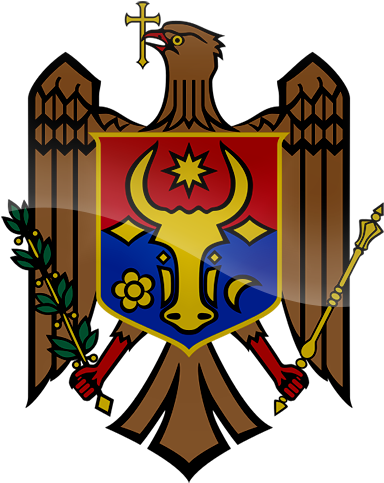 Pin By Joseph Cammarata On Flags And Banners Of The - Coat Of Arms Moldova (500x500)