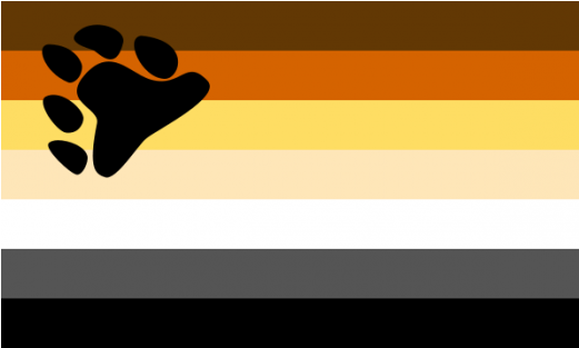 Bear Pride Flag - Bear Pride Flag (520x416)