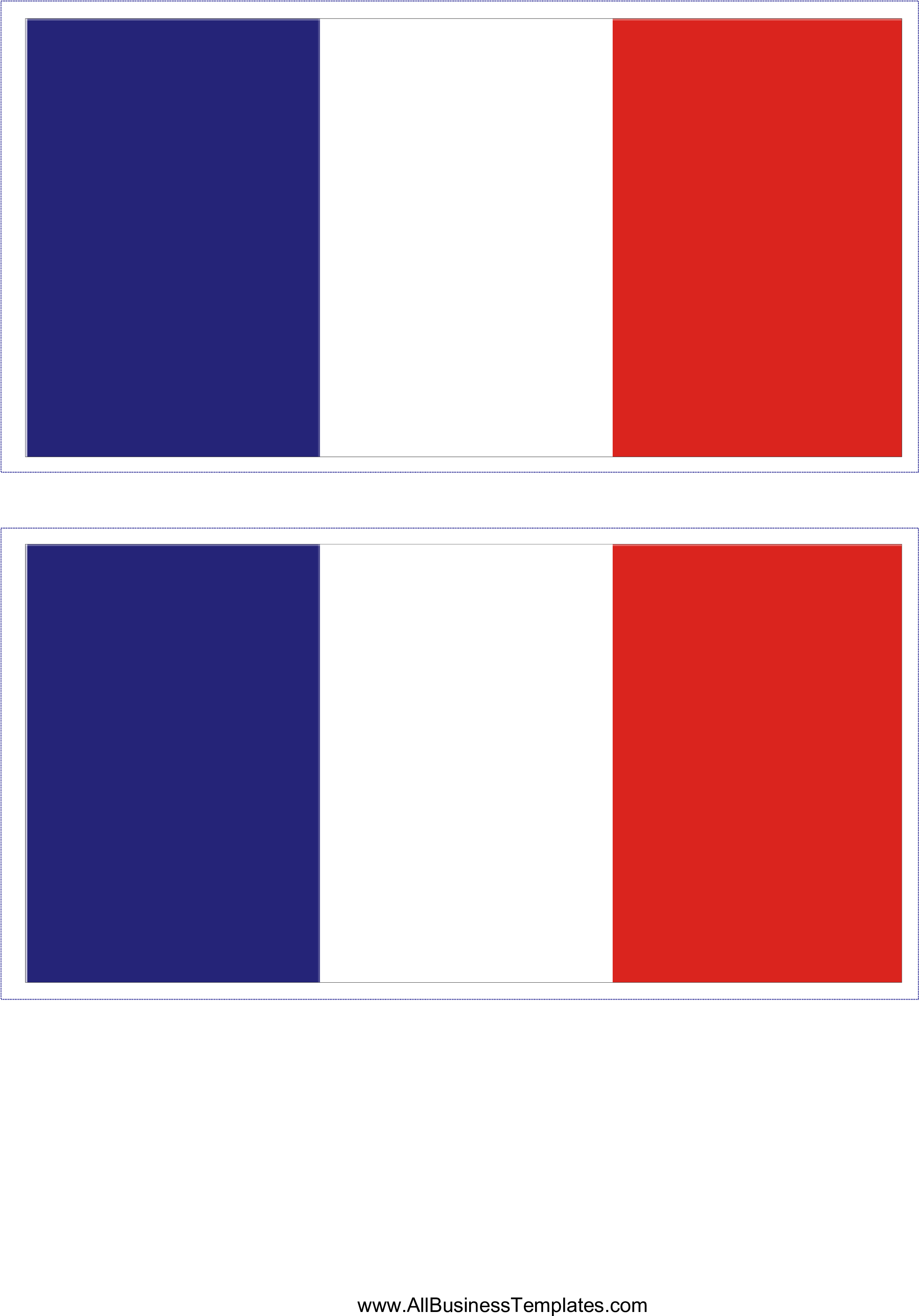 Download This Free Printable French Flag Template A4 - French Flag Printable (2480x3508)
