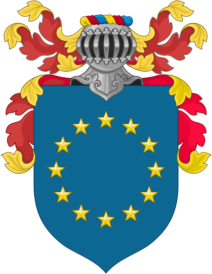 Coat Of Arms Of The Historic Hotels Of Europe - Royal Coat Of Arms (421x543)