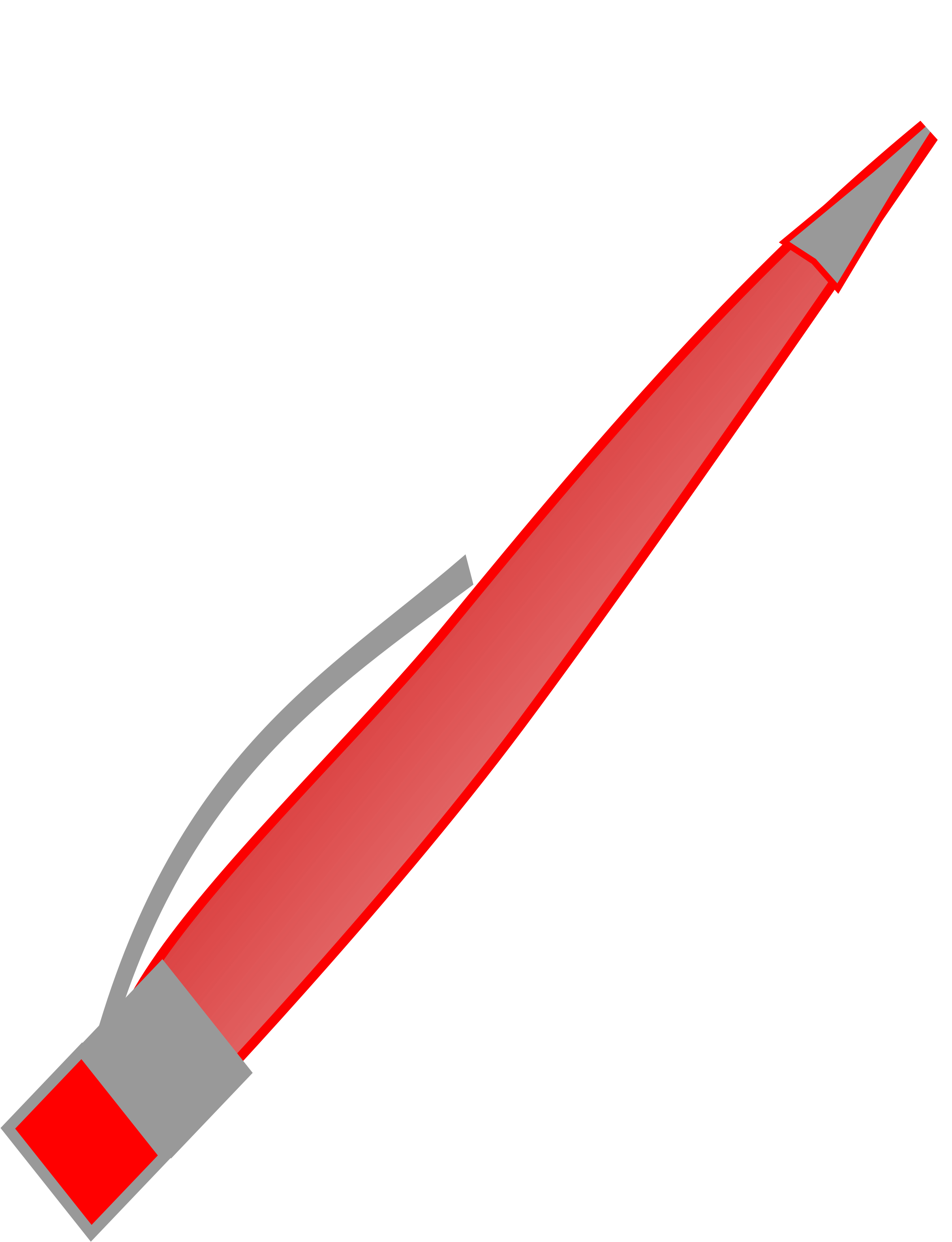 Hand-made Pen Clip Art - Cepillo De Dientes Png (2400x3394)