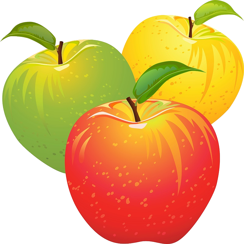 Apple Clipart Wallpaper Download - Ripe Apples Cliparts (800x800)