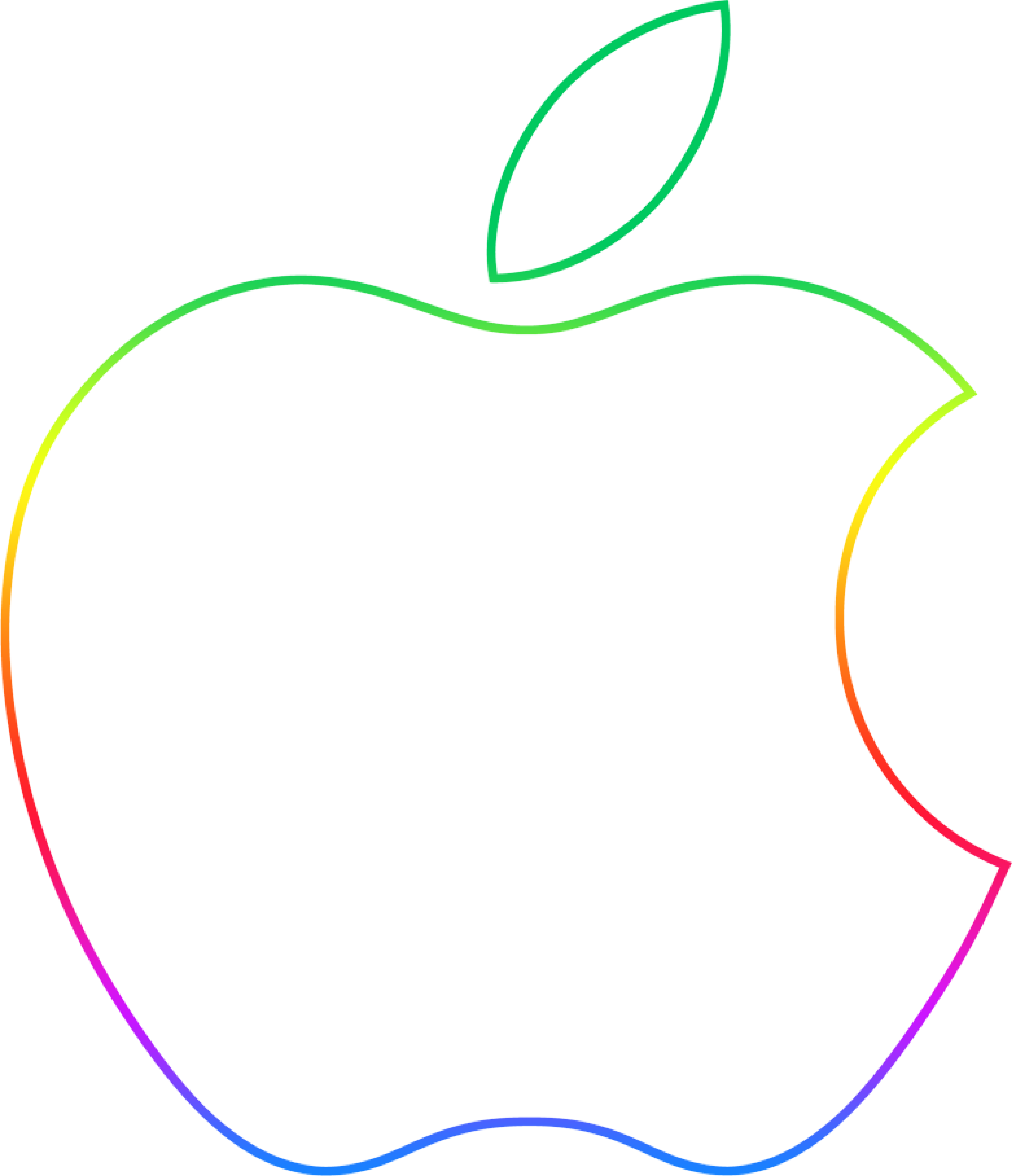 Apple Logo Png - Apple Logo Transparent Background (3254x3783)