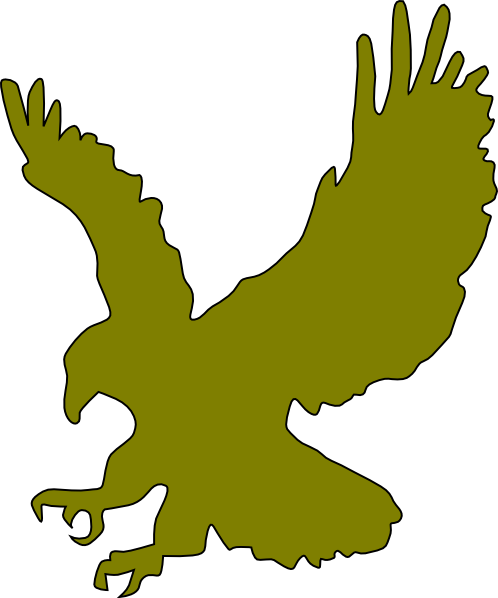 Eagle Black And White (498x598)