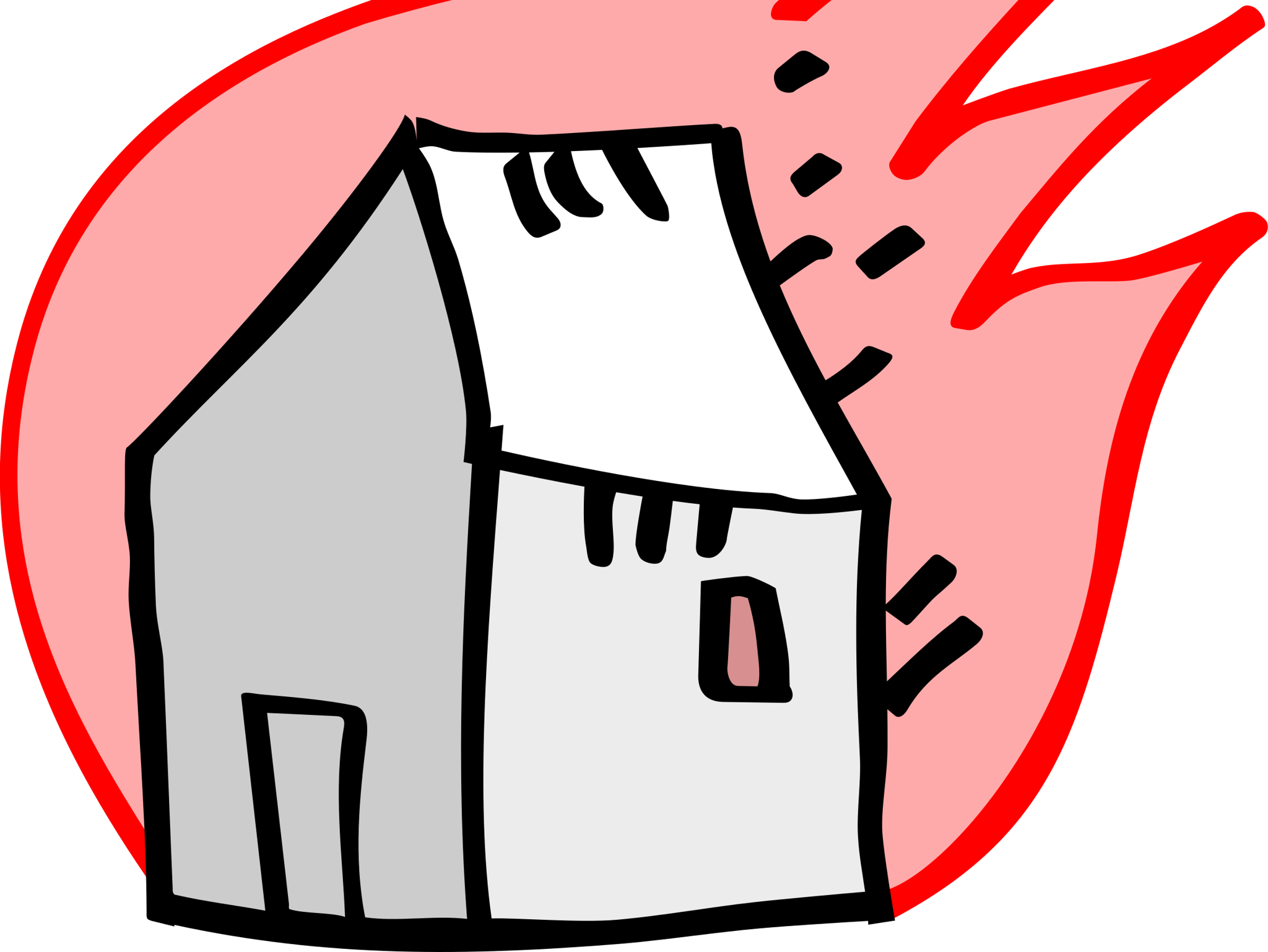 Medieval Pick 'n Mix 1066-1485 By Teacherstevenson - Burning House Cartoon (2048x1538)