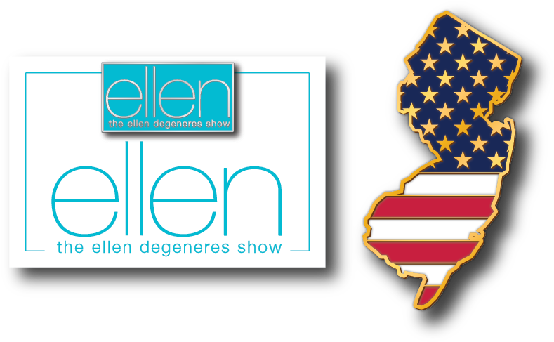 Last Weekend On Saturday Night Live We Saw Bobby Moynihan - New Jersey American Flag Pin (798x498)