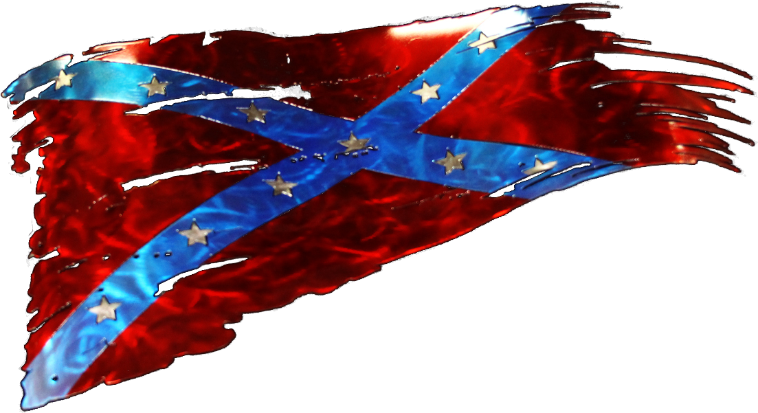 00 Select Options - Rebel Flag Metal Art (1225x1225)