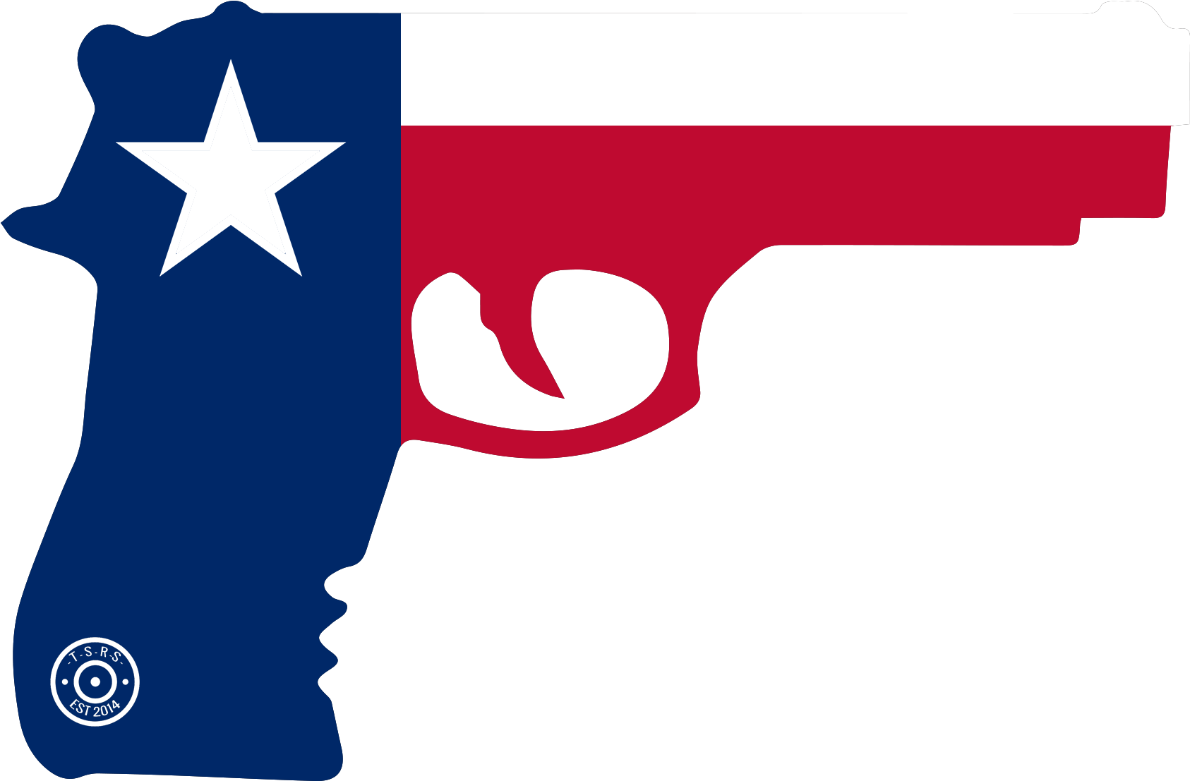 Gun Decals State Flag For Texas Auto Decals - Texas Flag And Gun (1800x1200)