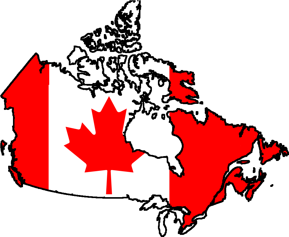 Canadian Flag On Canada (976x790)